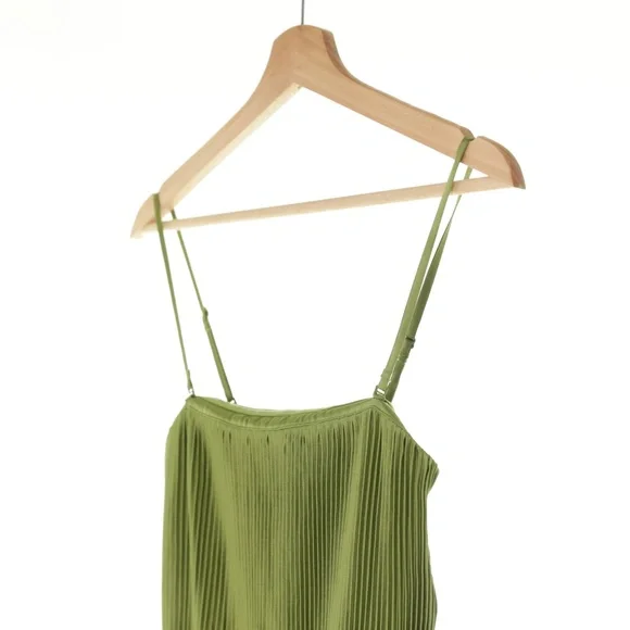 abercrombie green satin dress Wedtrend Women Sage Prom Dress A-Line Spaghetti Straps Corset Appliqued Formal  Dress with Detachable Sleeves – WEDTREND